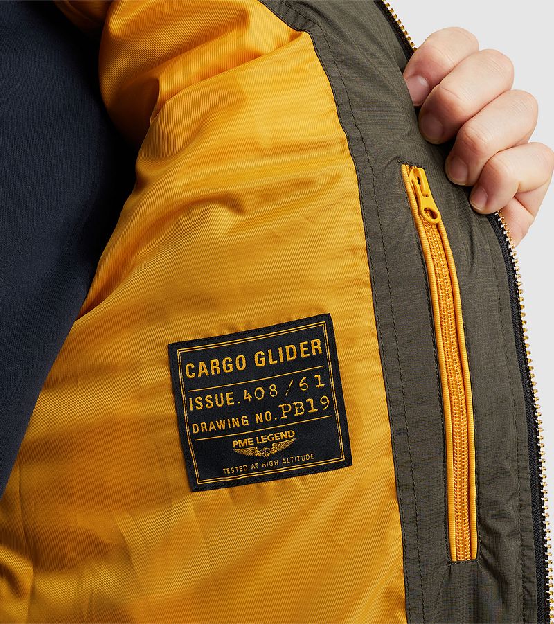 PME Legend Jas Cargo Glider Olijfgroen