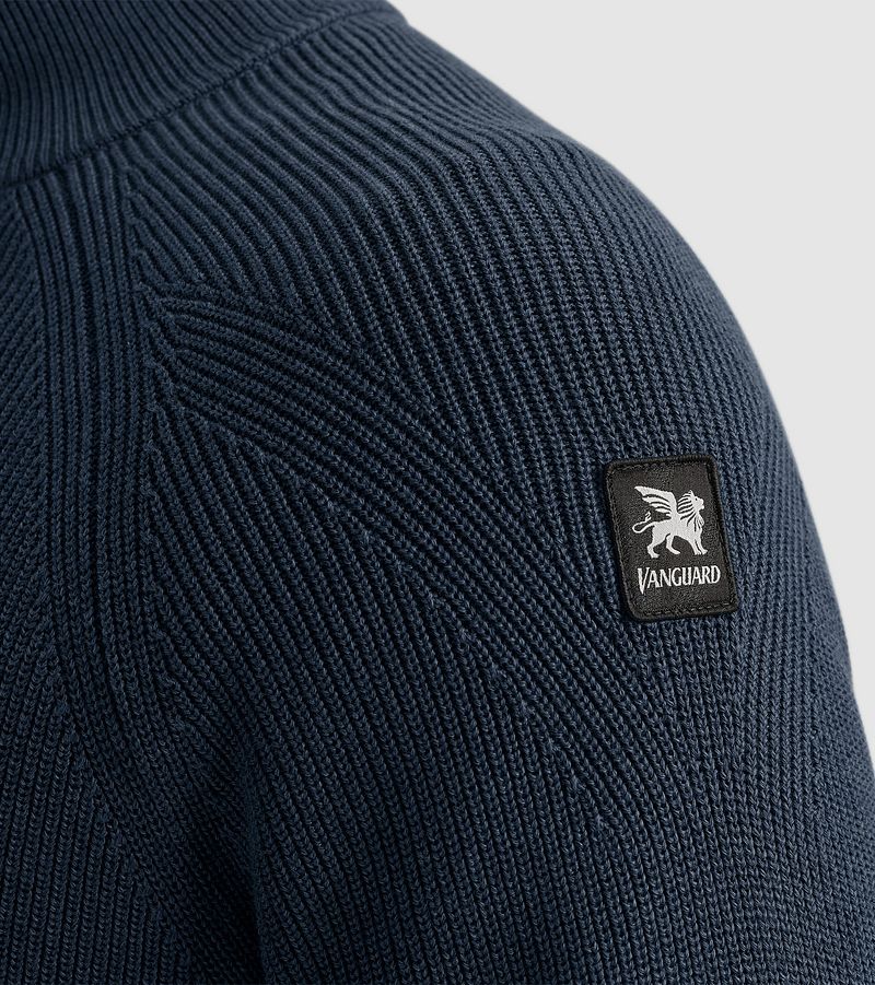 Vanguard Trui Half Zip Navy