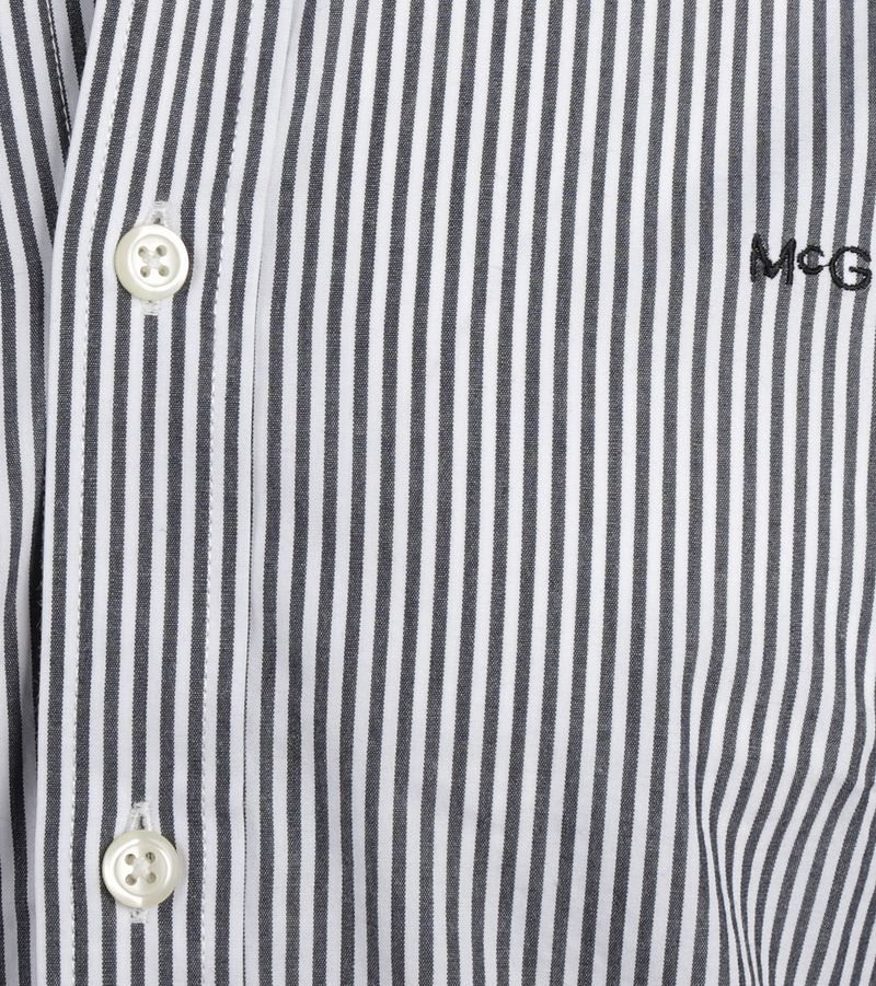 McGregor Overhemd Poplin Streep Navy