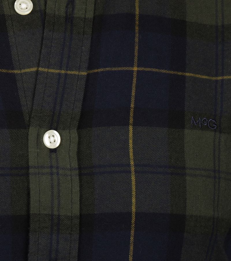 McGregor Overhemd Ruit Groen Blauw