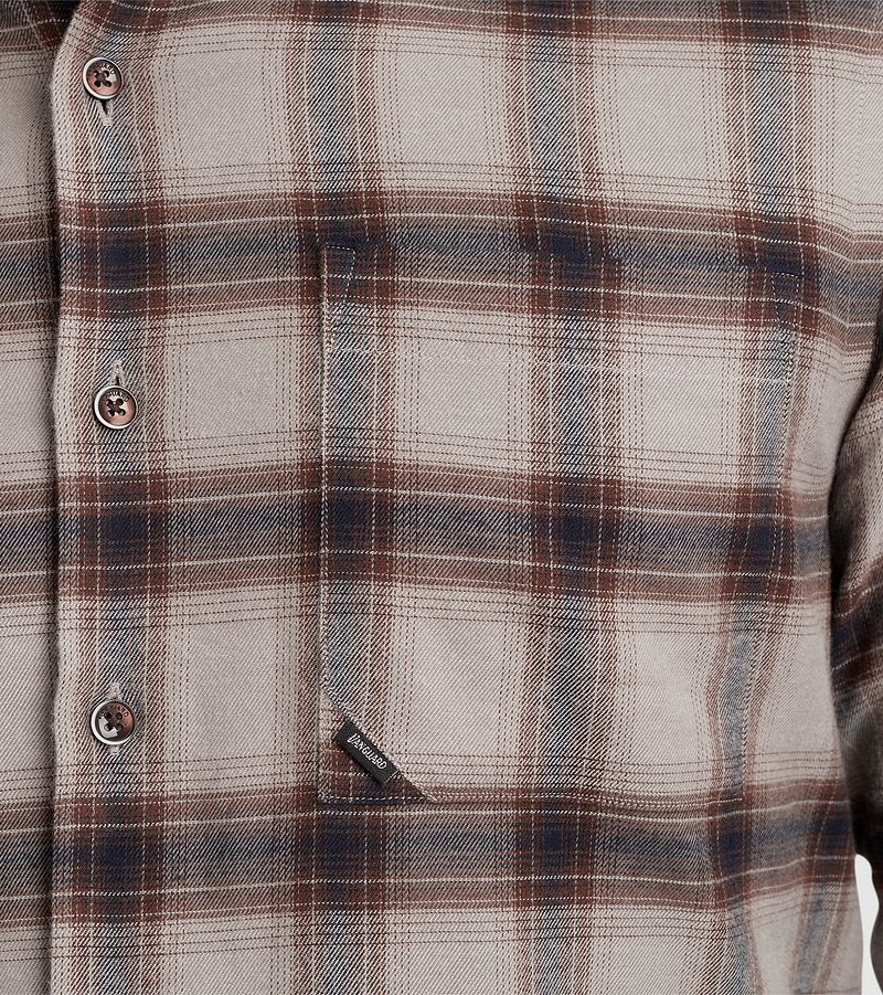 Vanguard Overhemd Ruiten Taupe