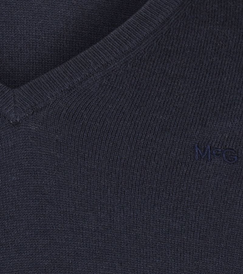 McGregor Pullover Merinowolle V-Ausschnitt Navy - Größe XL günstig online kaufen