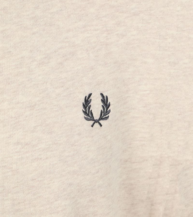 Fred Perry Sweater Logo Limestone Greige - Größe XXL günstig online kaufen