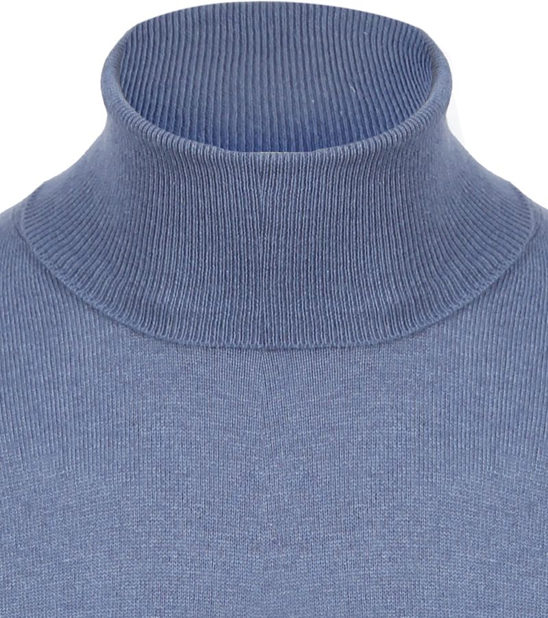 Suitable Ecotec Rollkragenpullover Hellblau - Größe M günstig online kaufen