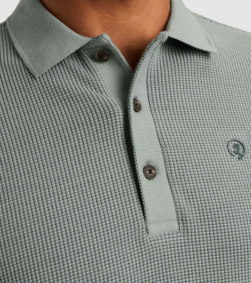 Cast Iron Polo Waffle Structure Slate