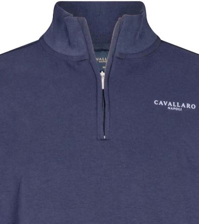 Cavallaro Bellunio Half Zip Pullover Navy - Größe XXL günstig online kaufen