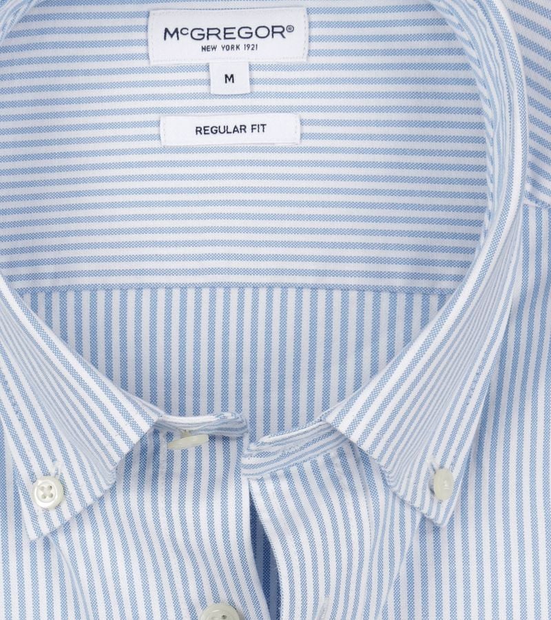 McGregor Hemd Oxford Streifen Hellblau - Größe XL günstig online kaufen