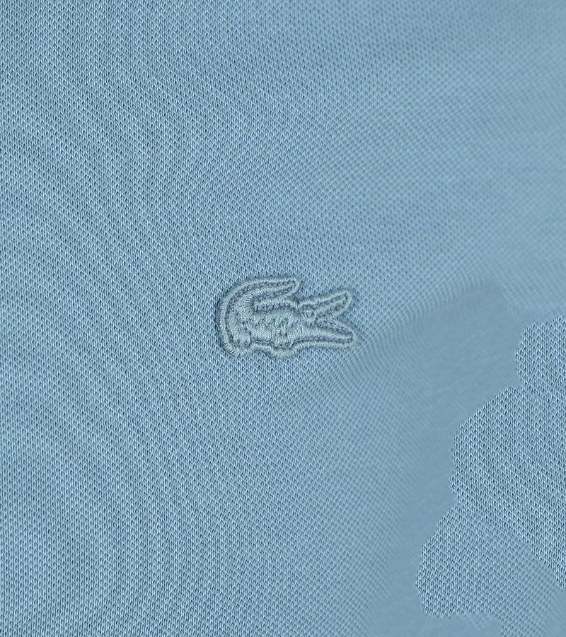 Lacoste Poloshirt Paris Piqué Blauw