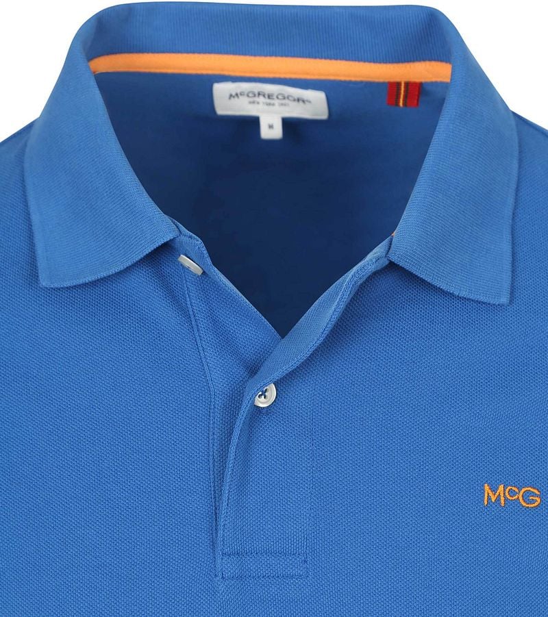 McGregor Piqué Polo Kobaltblauw