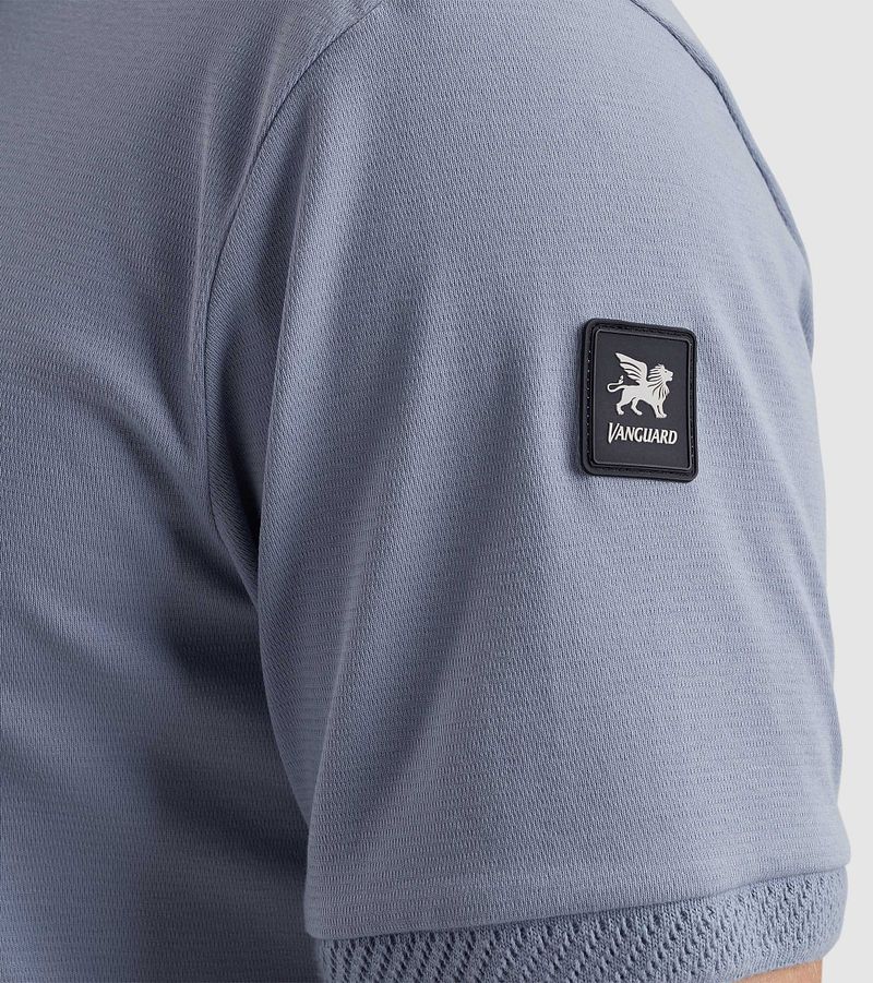 Vanguard Poloshirt Interlock Jersey Blauw