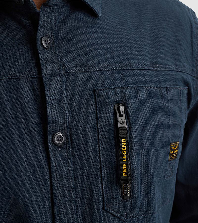 PME Legend Overshirt Mattweave Navy