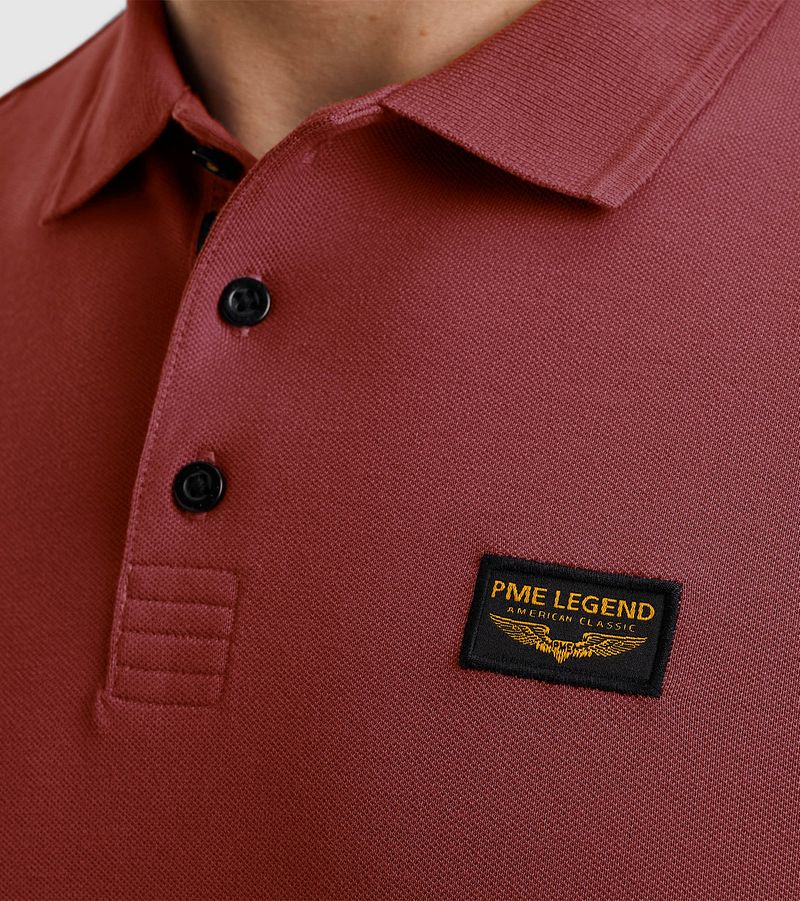 PME Legend Poloshirt Trackway Dry Rose