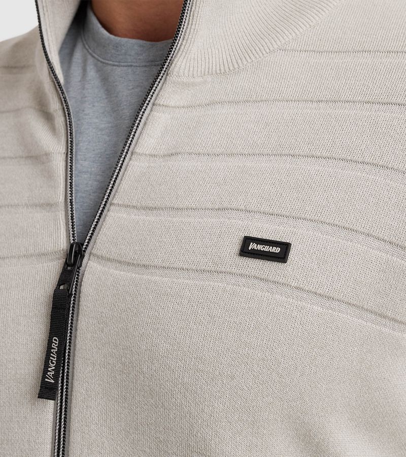 Vanguard Vest Katoen Modal Blend Beige