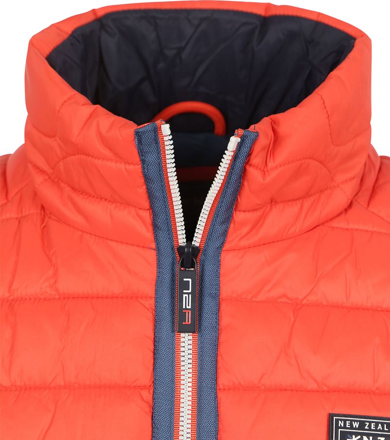 new zealand auckland NZA Bodywarmer Harvey Rood Oranje