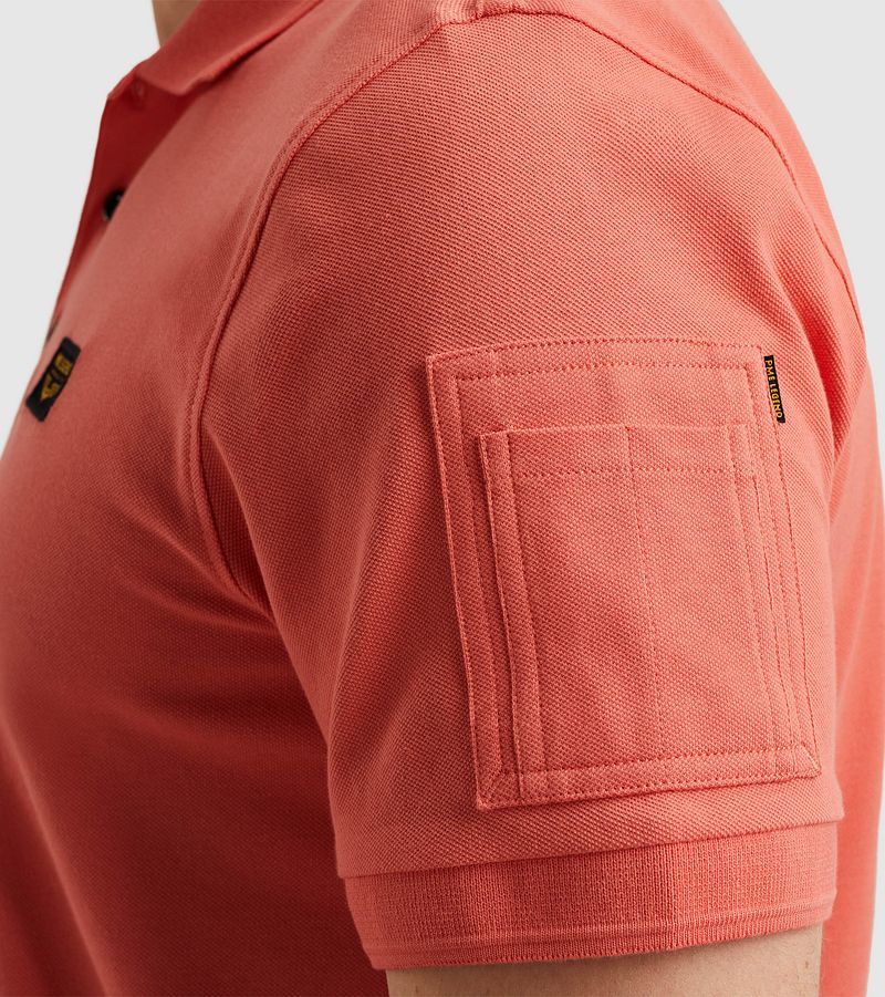 PME Legend Poloshirt Trackway Coral