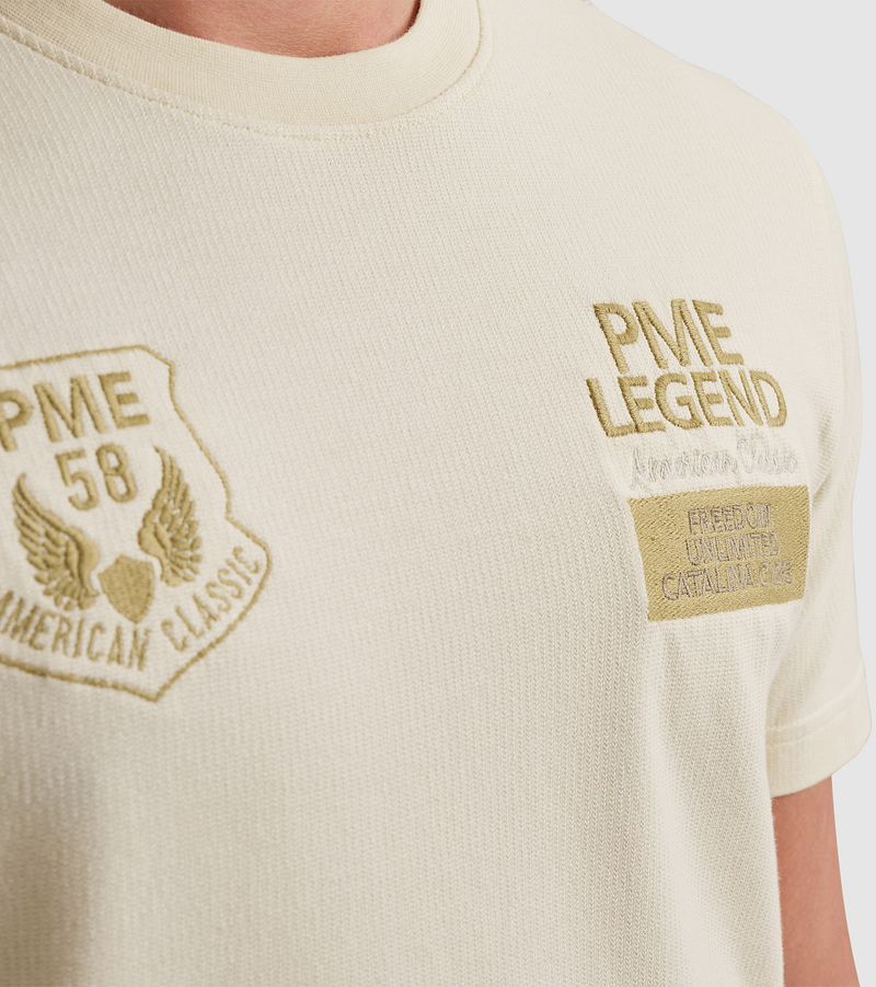 PME Legend T-Shirt Waffle Ecru