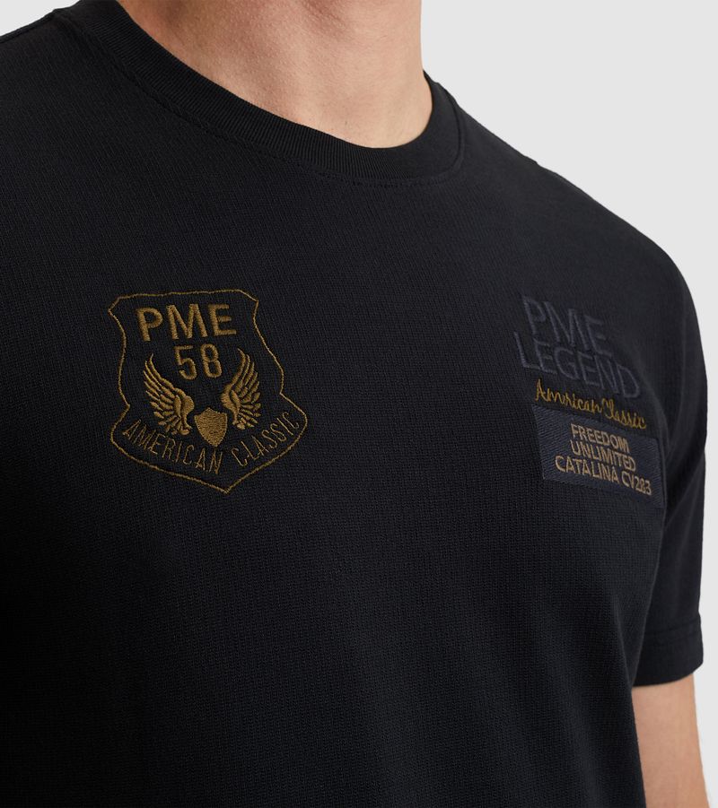 PME Legend T-Shirt Waffle Navy