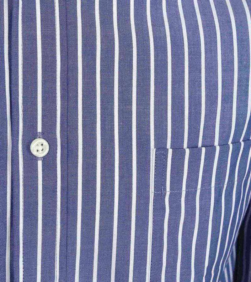 Steppin' Out Overhemd Streep Blauw