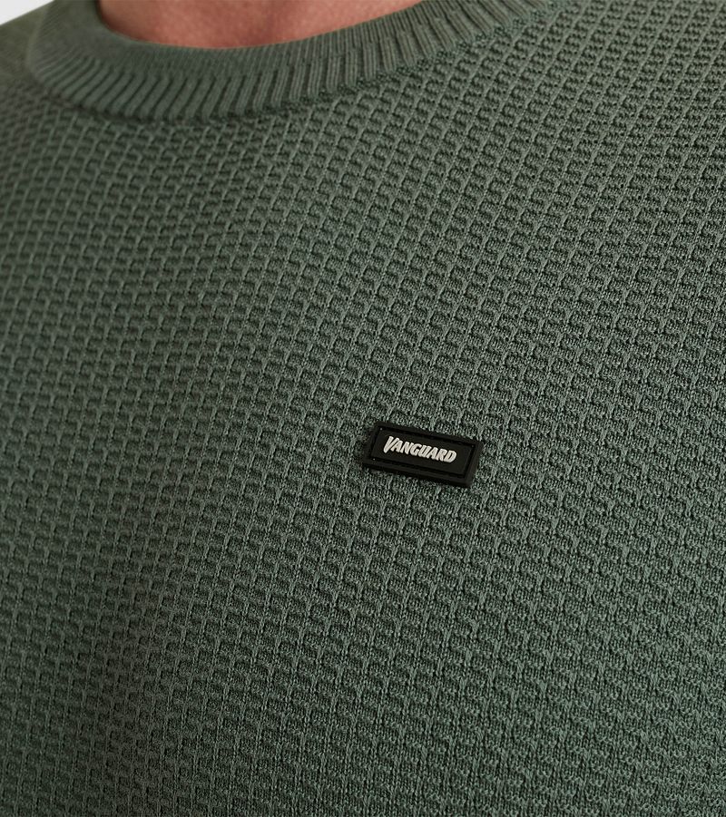 Vanguard T-Shirt Structuur Groen