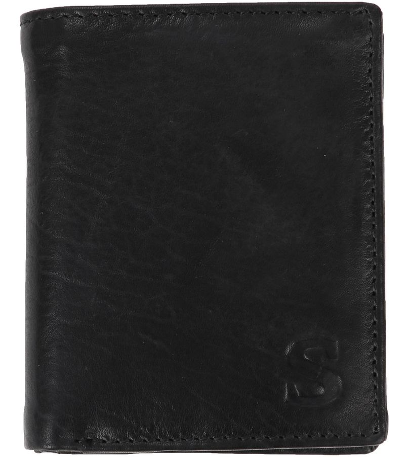 Suitable Portefeuille Nikkei Cuir Anti Skim Noir