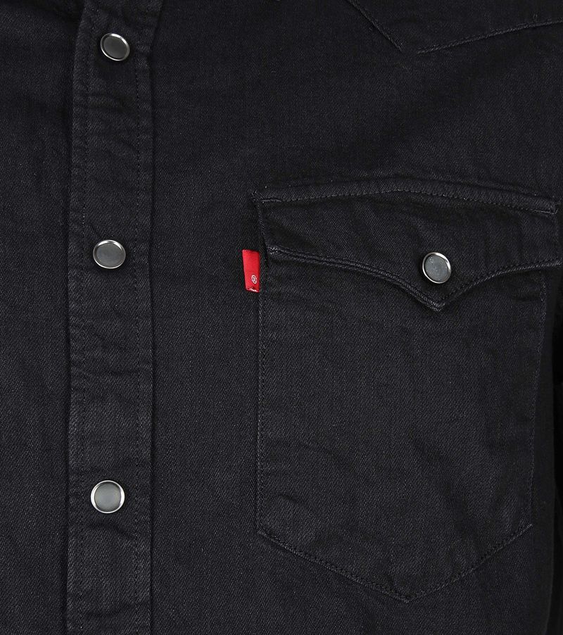 Levi's Barstow Hemd Schwarz - Größe M günstig online kaufen