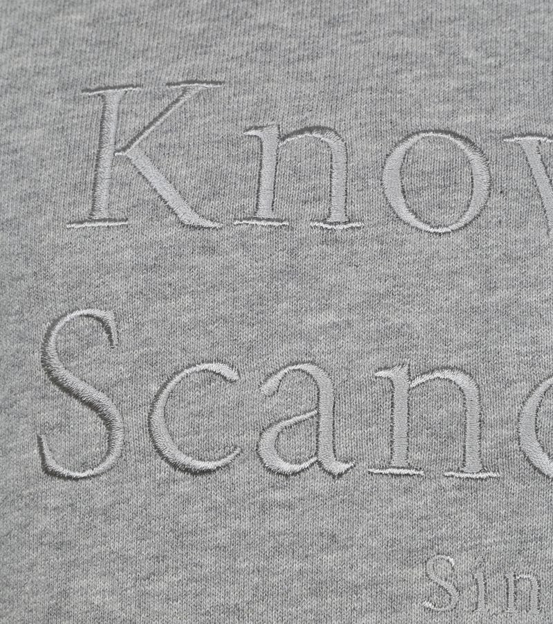 KnowledgeCotton Apparel Pullover Elm Grau - Größe M günstig online kaufen