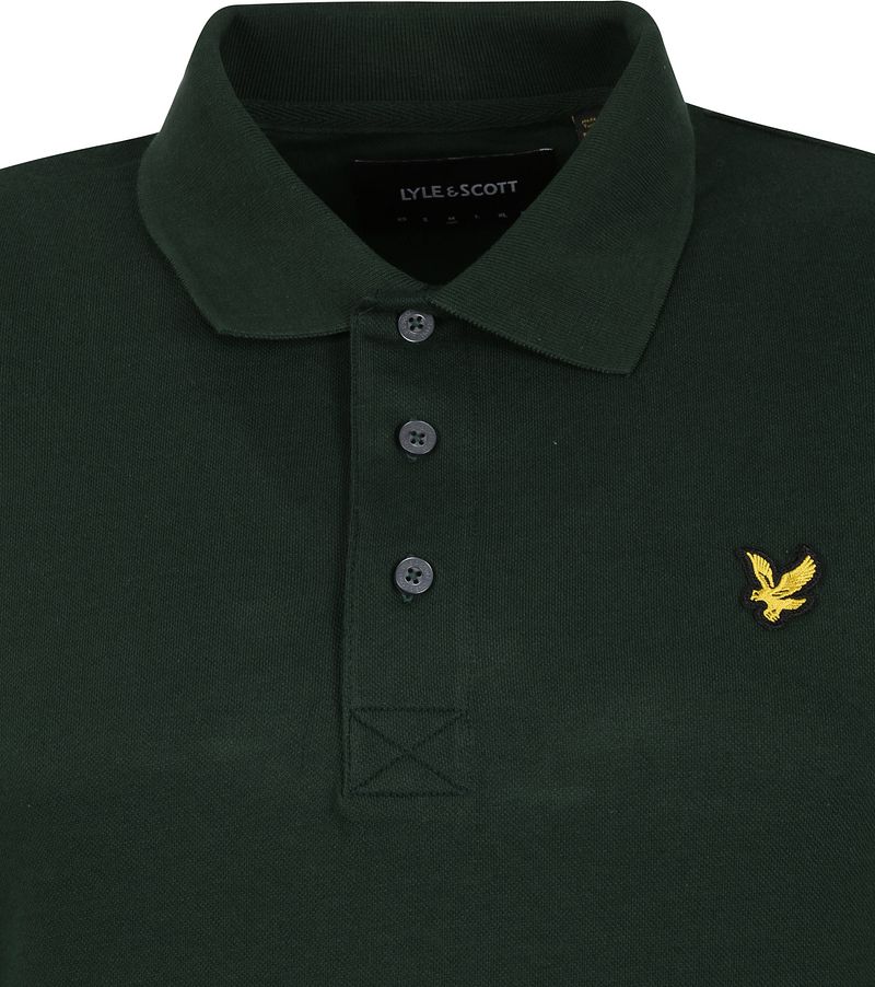 Lyle and Scott Poloshirt Dunkelgrün - Größe XS günstig online kaufen