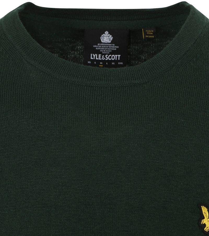 Lyle & Scott Dark Green Pullover - Größe L günstig online kaufen