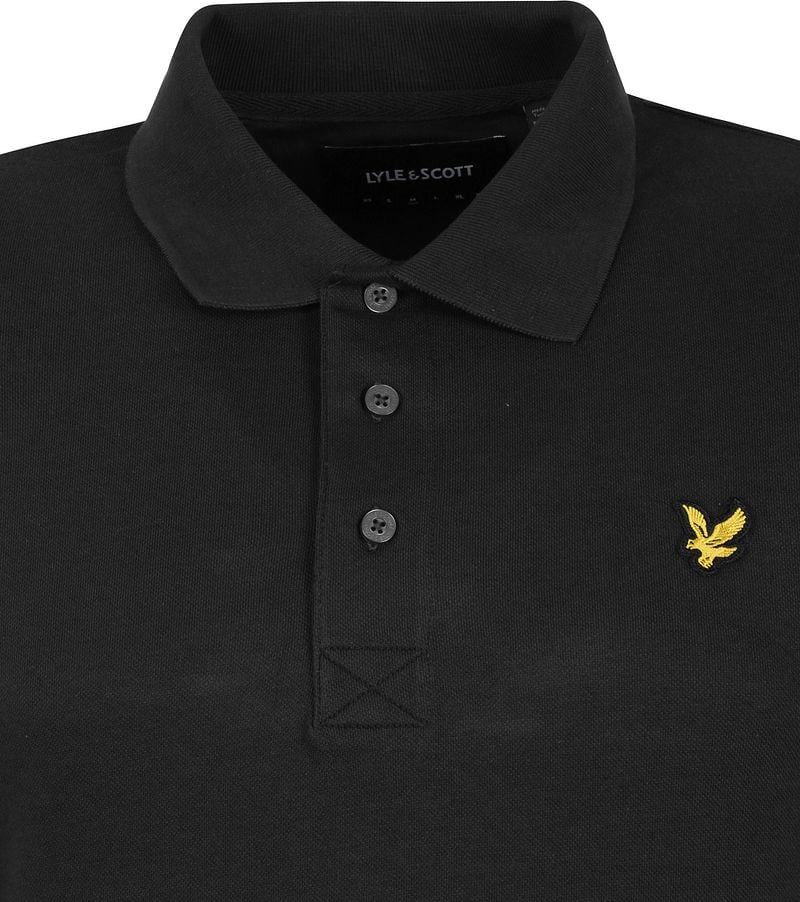 Lyle and Scott Poloshirt Schwarz - Größe XS günstig online kaufen