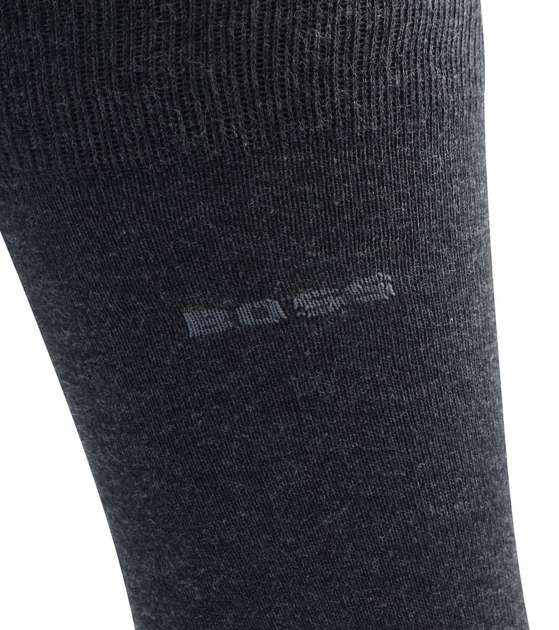 BOSS Socken 2-Pack Anthrazit - Größe 39-42 günstig online kaufen