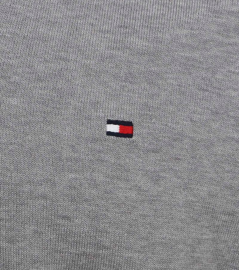 Tommy Hilfiger Pullover V-Ausschnitt Grau - Größe XL günstig online kaufen