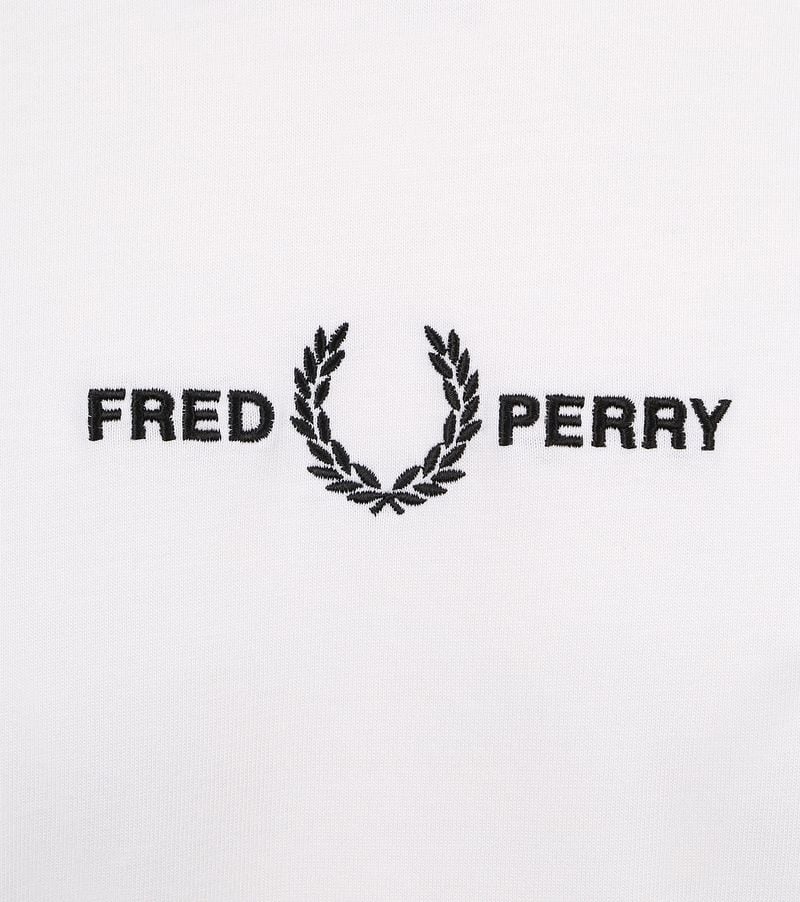 Fred Perry T-Shirt M4580 Weiß - Größe S günstig online kaufen