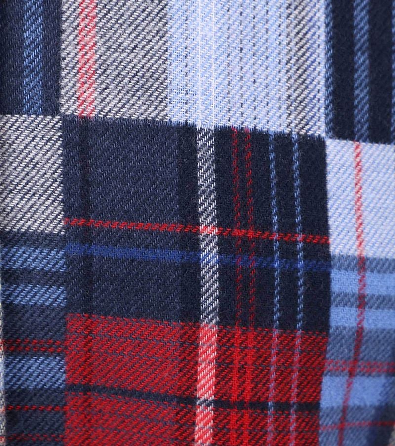 Scotch and Soda Hemd Kariertes Flanell Blau - Größe M günstig online kaufen