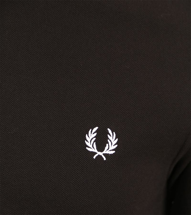 Fred Perry Langarm-Poloshirt Schwarz 350 - Größe XXL günstig online kaufen