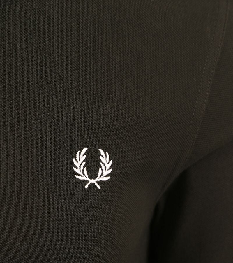 Fred Perry Langarm-Poloshirt Dunkelgrün T50 - Größe 3XL günstig online kaufen