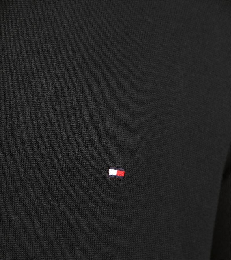 Tommy Hilfiger Big & Tall Half Zip Pullover Schwarz - Größe XXL günstig online kaufen