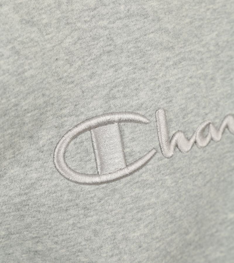 Champion Sweater Logo Lichtgrijs