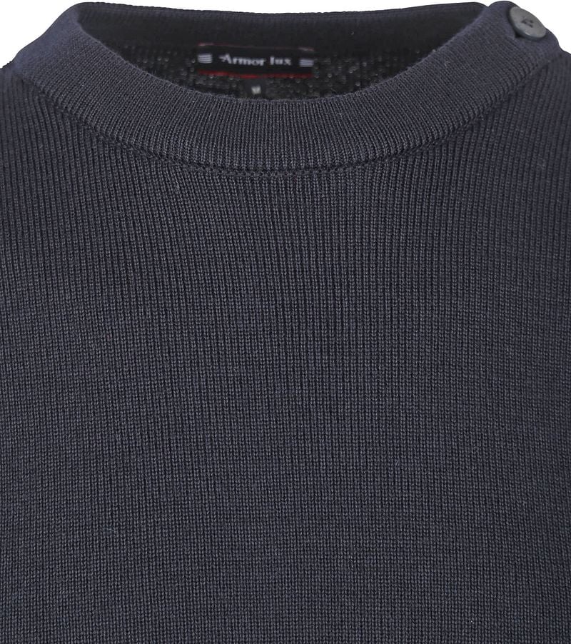 Armor-Lux Paimpol Pullover Wolle Navy - Größe XXL günstig online kaufen