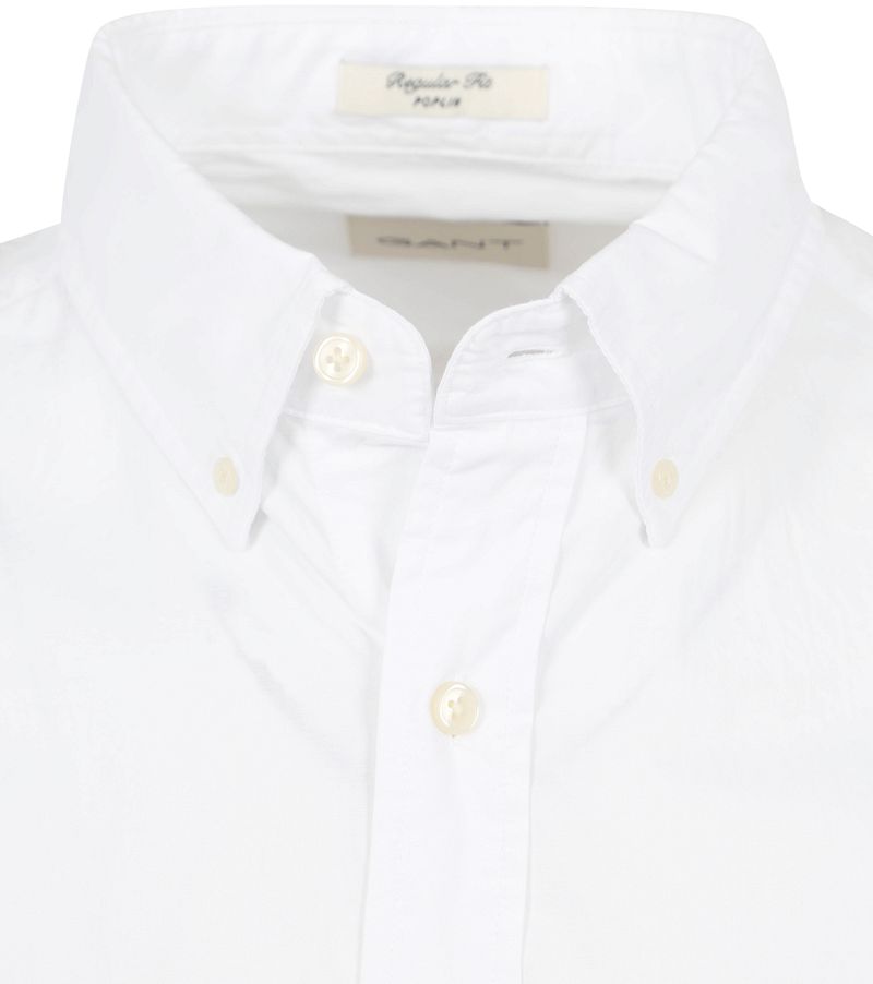 Gant Casual Hemd Poplin Navy - Größe M günstig online kaufen