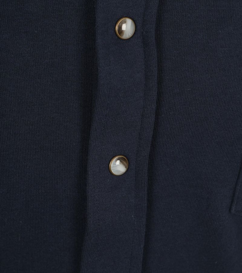 Profuomo Overshirt French Terry Navy