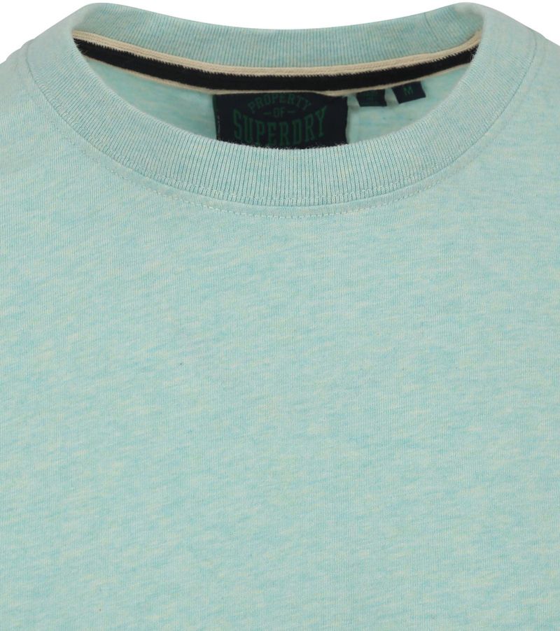 Superdry Classic T-Shirt Melange Lichtgroen