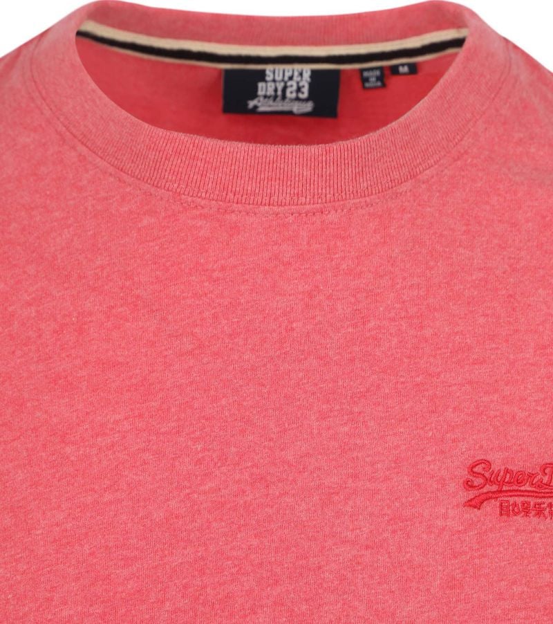 Superdry Classic T-Shirt Melange Roze