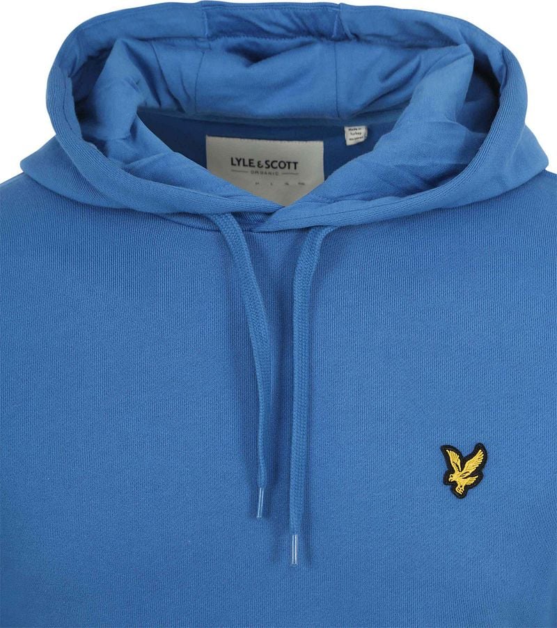 Lyle and Scott Hoodie Mid Blauw