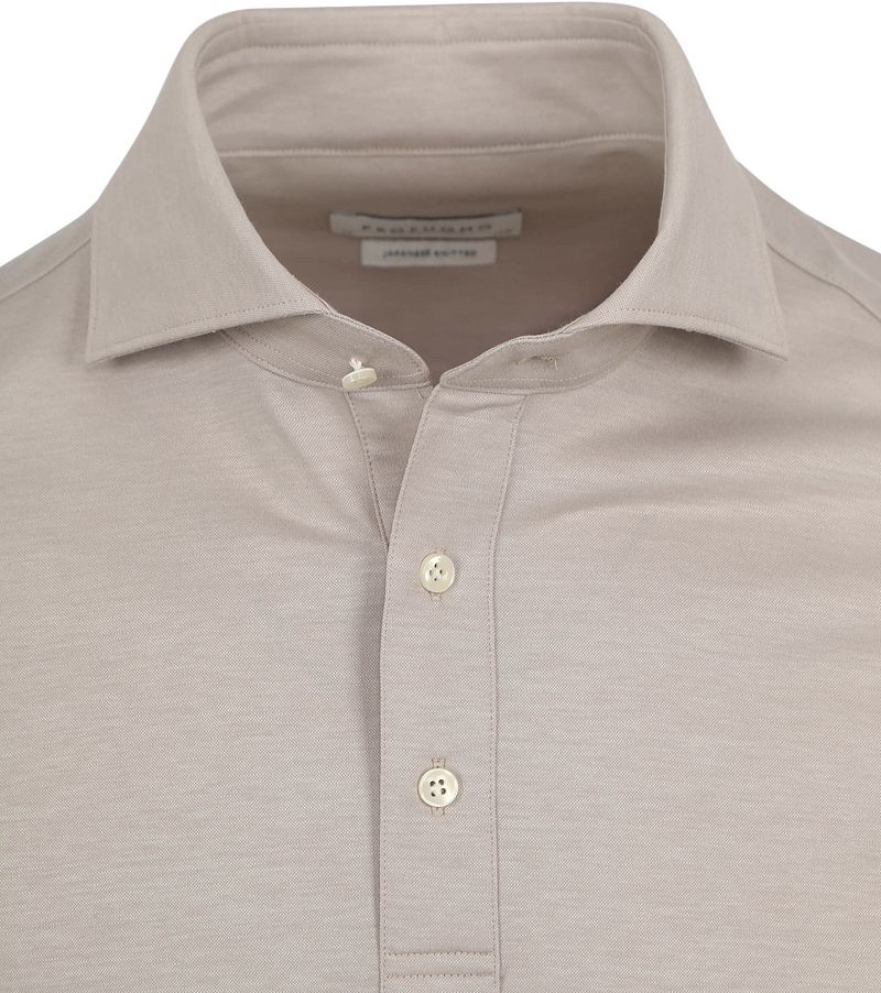 Profuomo Camiche Poloshirt Beige