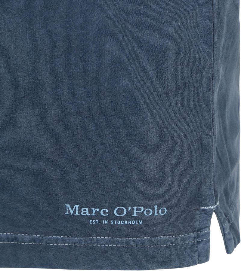 Marc O'Polo Poloshirt Terry Cloth Blauw