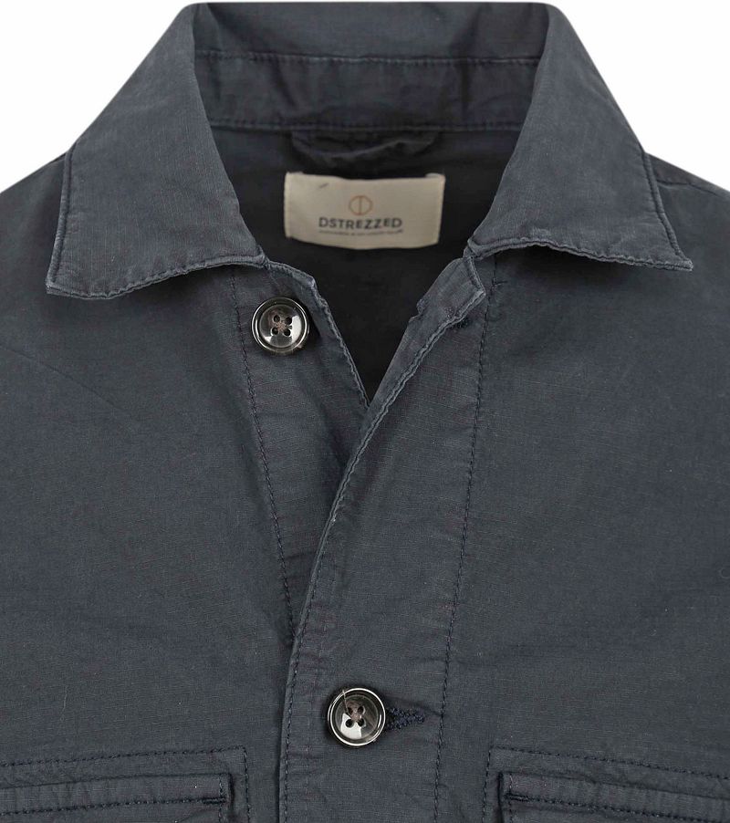 Dstrezzed Overshirt Maverick Navy