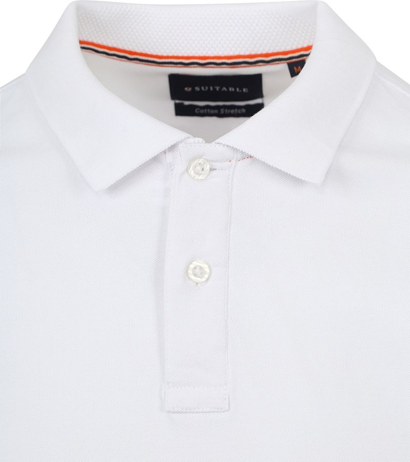 Suitable Cas Poloshirt Weiß - Größe XXL günstig online kaufen