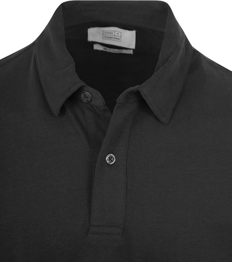 KING Essentials The James Poloshirt Zwart