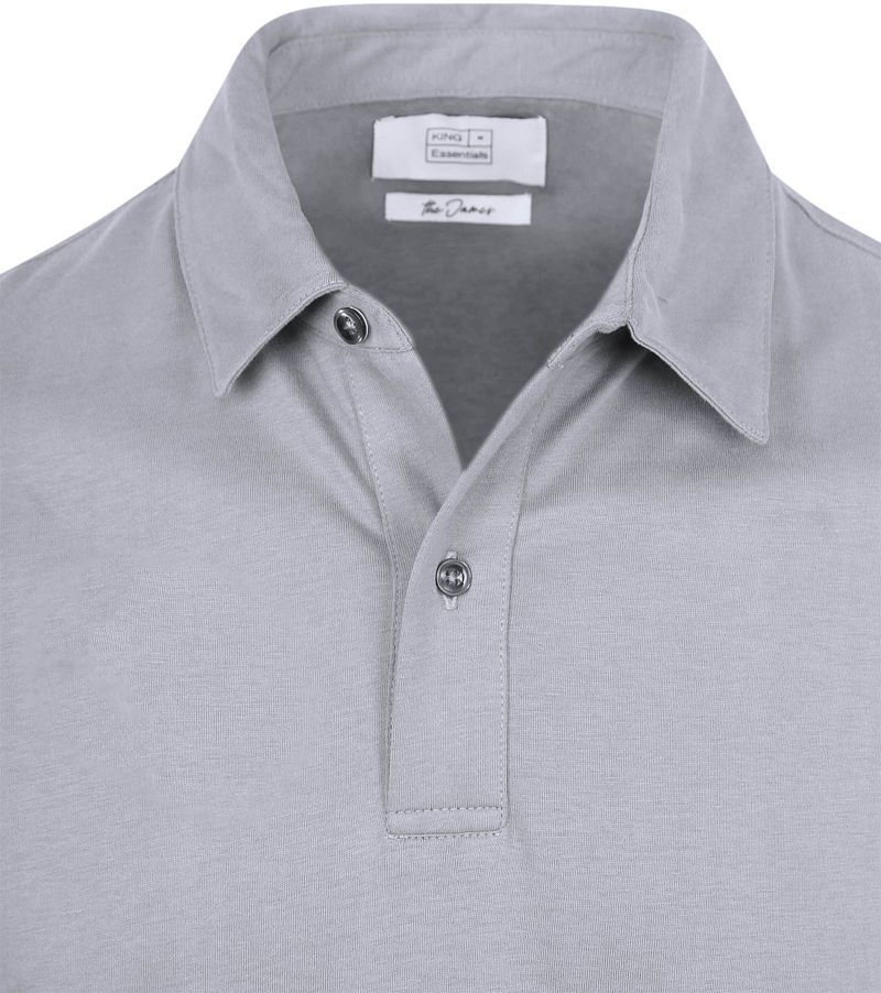 KING Essentials The James Poloshirt Grijs