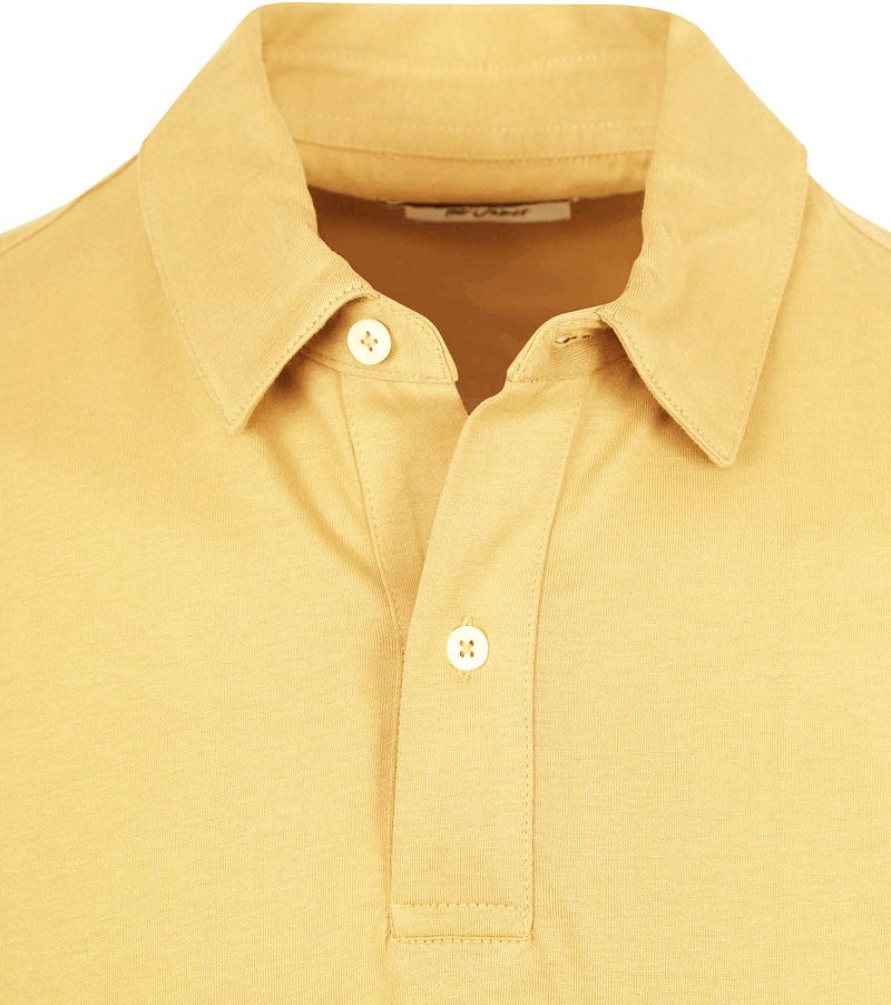 KING Essentials The James Poloshirt Geel